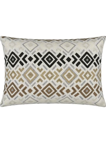 Erwin Müller Jacquard Kissenhülle York in braun