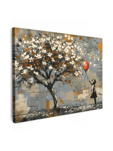 MuchoWow Leinwand bilder Blütenkunst (BxH)