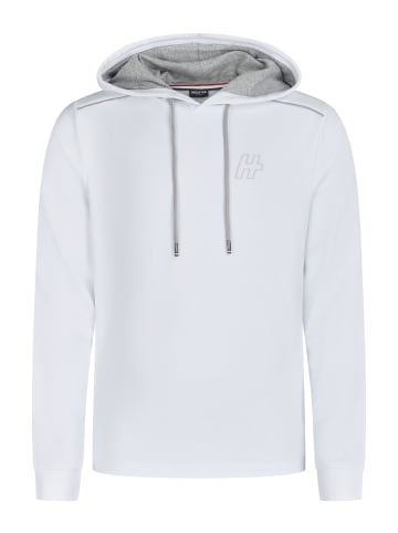 HECHTER PARIS Kapuzenpullover in white