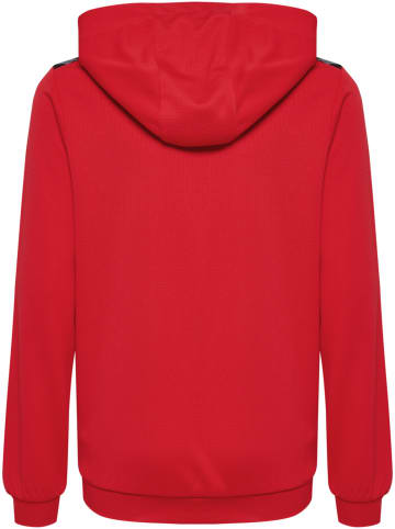 Hummel Hummel Kapuzenpullover Hmlauthentic Multisport Kinder Atmungsaktiv Schnelltrocknend in TRUE RED