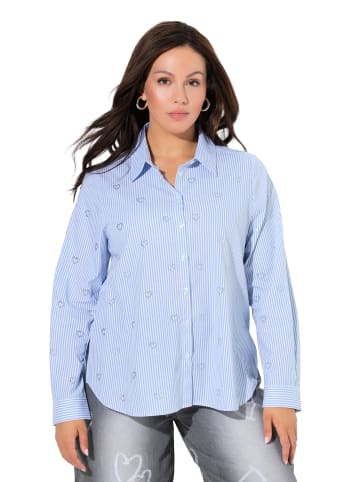 Ulla Popken Hemdbluse in himmelblau