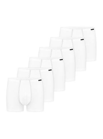 Schiesser Retro Short / Pant Cotton Essentials in Weiß