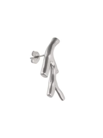 usha WHITE LABEL Women Earrings With Butterfly Clutch in Silver