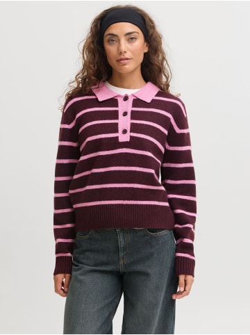 JJXX Gestricktes Polo in Orchid Smoke