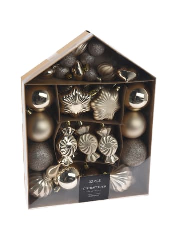 Home&Styling Collection Weihnachtskugeln in silber