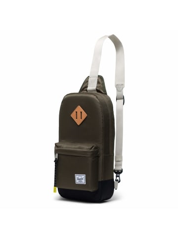 Herschel Heritage - Schultertasche 38 cm (ivy green/light pelican) in ivy green/light pelican
