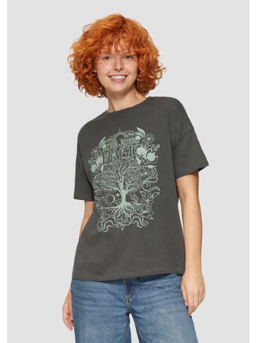 QS T-Shirt in 96D0_anthrazit