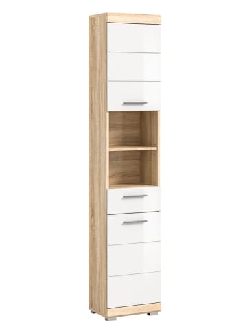 ebuy24 Hochschrank Lambada Weiß 37 x 31 cm