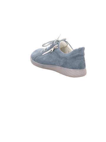 WALDLÄUFER Schnürschuh bequem in silber