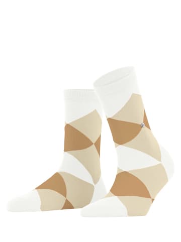 Burlington Socken 1er Pack in Weiß/Sand