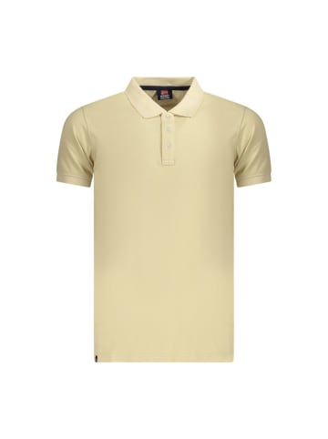 NORWAY 1963 Beige Herren Poloshirt aus Baumwolle