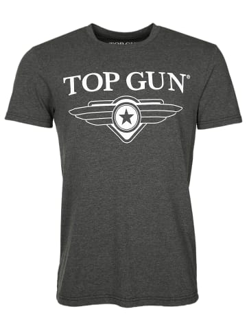 TOP GUN T-Shirt Cloudy TG20191006 in anthracite