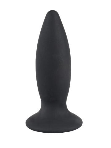 Black Velvets Analplug Recharge plug S in schwarz