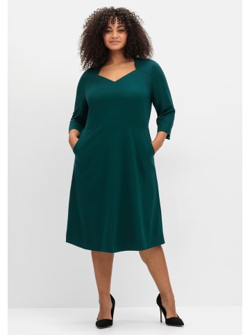 sheego Kleid in petrol