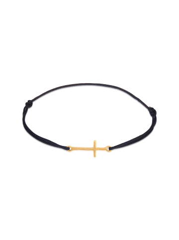 Elli Armband 925 Sterling Silber Kreuz in Gold
