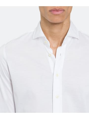 Baldessarini Langarm Business Hemd für Herren in weiß