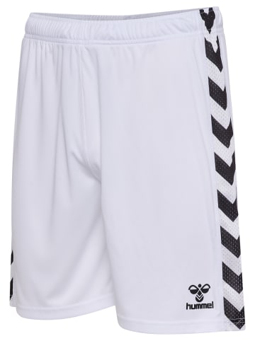 Hummel Kurze Hose Playful Shorts Erwachsene in WHITE