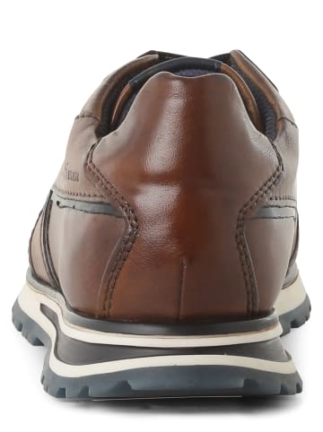 Bugatti Sneaker aus Leder in cognac - 0001