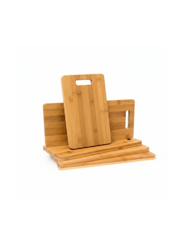 relaxdays 32x Schneidebrett in Natur - (L)35 x (B)15 cm