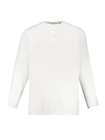 JP1880 Kurzarm T-Shirt in schneeweiß