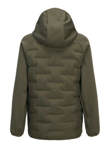 JACK & JONES Junior Übergangsjacke JJEPERFECT HYBRID JACKET JNR in dusty olive