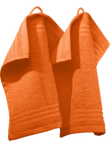 REDBEST Frottier Seiftuch 2er-Pack New York in mandarine