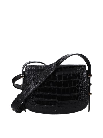 Jimmy Choo Schwarz Leder Umhängetasche