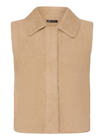 Betty Barclay Strickweste mit Kragen in Beige