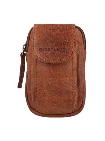 Greenland Nature Montana Gürteltasche Leder 9 cm Handyfach in natur