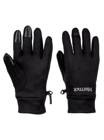 Marmot Power Stretch Connect Glove in Schwarz