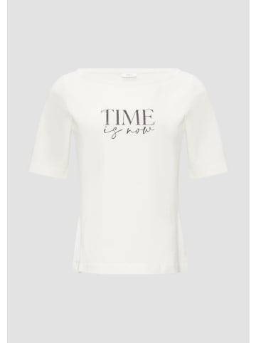 s.Oliver T-Shirt in 02D3_ecru