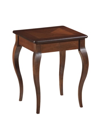 Feldmann-Wohnen Couchtisch Padova Nussbaum dunkel 45 / 45 / 55cm