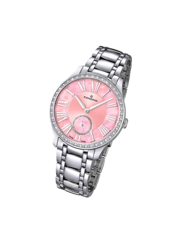 Candino Analog-Armbanduhr Candino Elegance silber mittel (ca. 36mm)