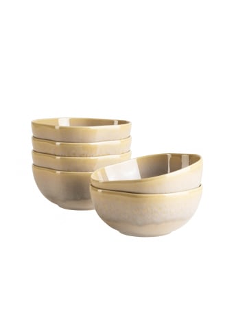 Mäser Schüssel Set, Steinzeug Cordelia in Grün