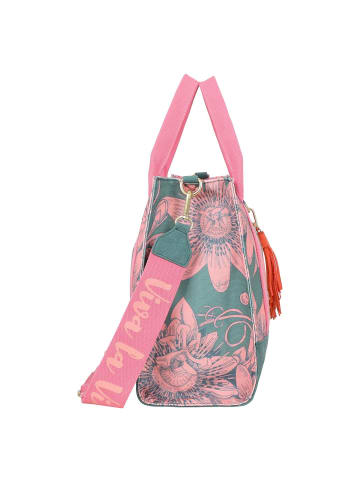 Fritzi aus Preußen Fritzi x Frida Kahlo Limited Bloom Schultertasche 40 cm bloom green