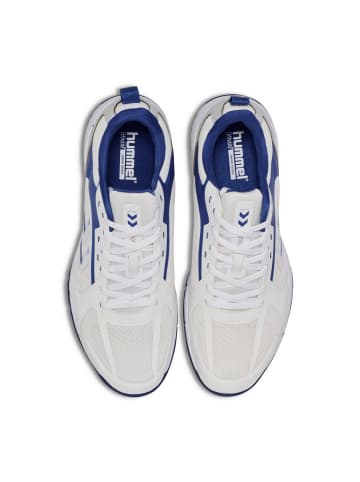 Hummel Hummel Hallenschuh Speed Court Innenbereich Damen in WHITE/TRUE BLUE
