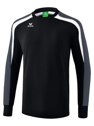 erima Liga 2.0 Sweatshirt in schwarz/weiss/dunkelgrau