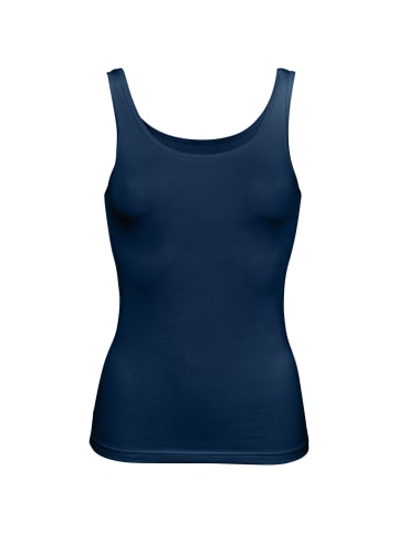 Erwin Müller Baumwolle, Single-Jersey Unterhemd 2er-Pack in marine