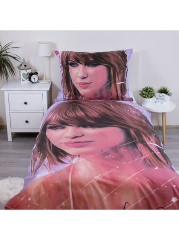 JERRY FABRICS Bettwäsche Music Artist 140 x 200 + 70 x 90 cm 100% Baumwolle