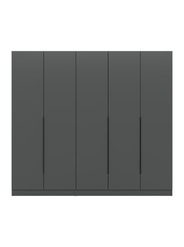ebuy24 Kleiderschrank Kopenhagen Anthrazit 200 x 52 cm