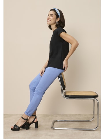 Tamaris Spitzenshirt in schwarz