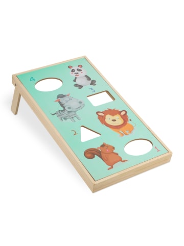 relaxdays 11tlg. Cornhole in Bunt - (B)29 x (H)18 x (T)58 cm