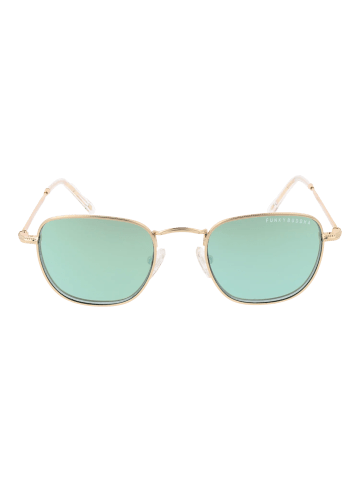 Funky Buddha Unisex Sonnenbrille Rechtwinklig Gold