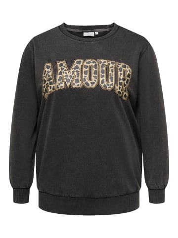 ONLY Carmakoma Sweatshirt in Black