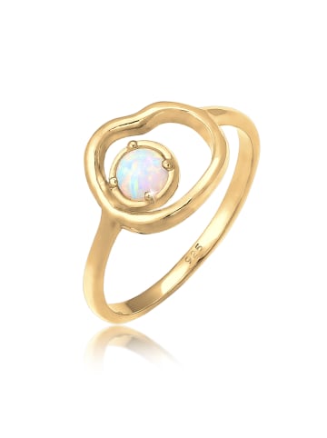 Elli Ring 925 Sterling Silber in Gold