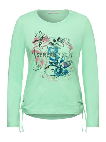 Cecil Langarmshirt in fun green