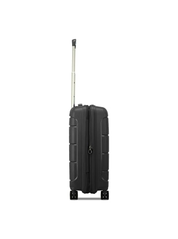 MODO by roncato Starlight 3.0 - 4-Rollen-Kabinentrolley 55 cm erw. (black) in schwarz