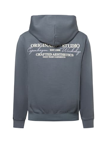 Jack & Jones Kapuzenpullover Jorislington in grau - 0003