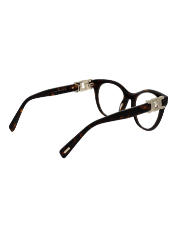 TOD'S Damen Optische Fassungen Rund Braun