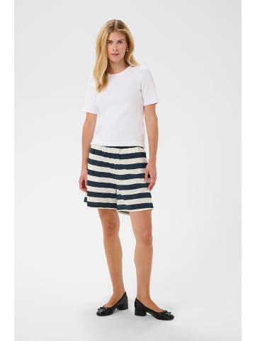 CULTURE Shorts CUbenzo Regular fit in Salute/White Stripe